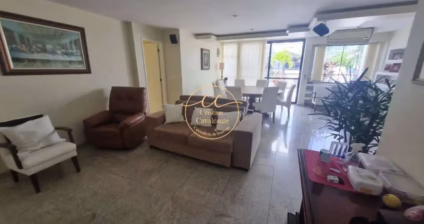 Espetacular cobertura linear de 3 quartos com piscina no recreio dos bandeirantes-rj - 198m² - 2 vagas