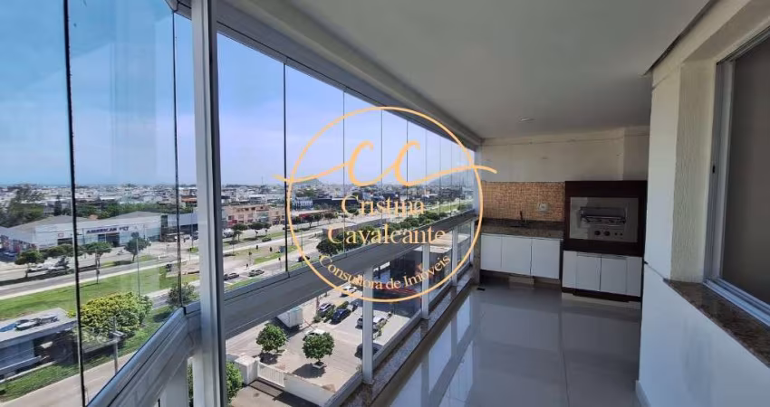 Apartamento no Recreio dos Bandeirantes-RJ: 3 quartos, 1 suíte, varanda gourmet com cortina de vidro, 80m². Venha conferir!