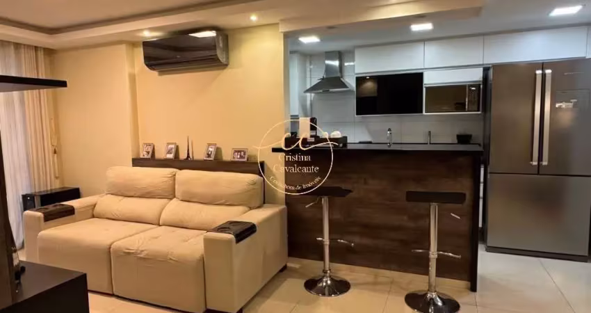 Barra da tijuca/abm - apartamento à venda: 2 quartos, 1 suíte, 64m², 1 vaga e varanda com sol da manhã!