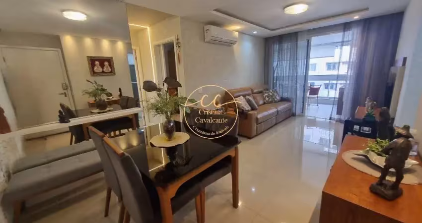 Apartamento de luxo na barra da tijuca - 2 quartos, 1 suíte, 85m², varanda gourmet e vista para a lagoa. venha conferir!