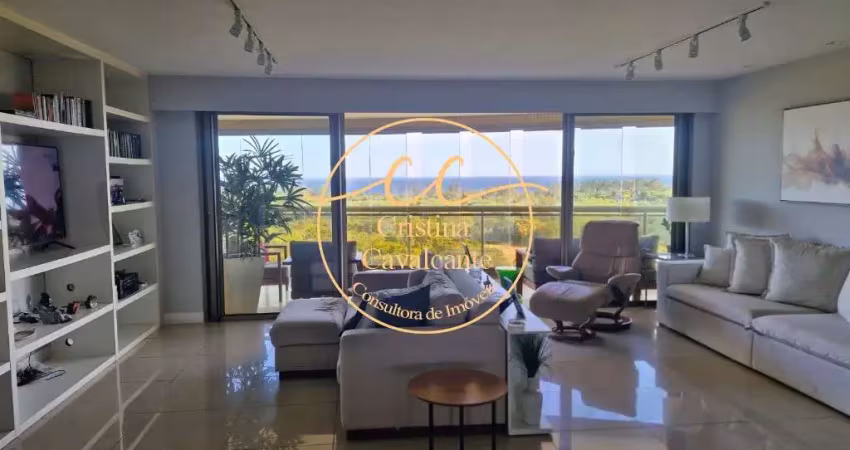Luxuoso apartamento à venda na barra da tijuca, rio de janeiro-rj: 4 suítes, 262m², vista mar - itaúna gold!