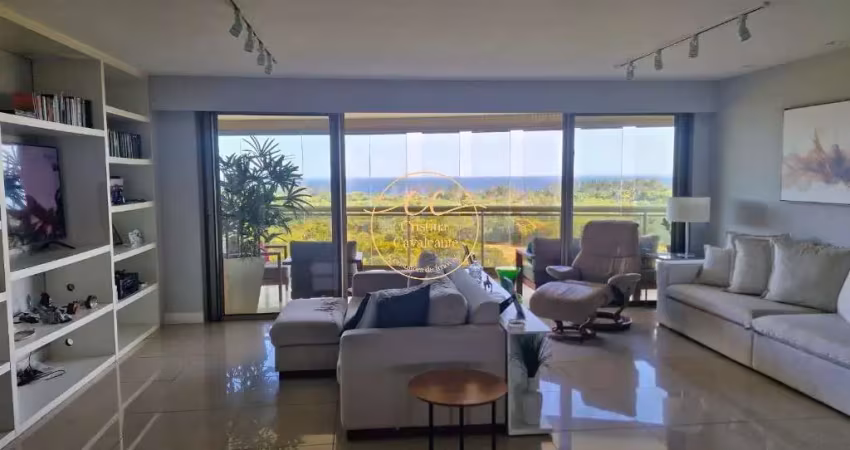 Luxuoso apartamento à venda na barra da tijuca, rio de janeiro-rj: 4 suítes, 262m², vista mar - itaúna gold!