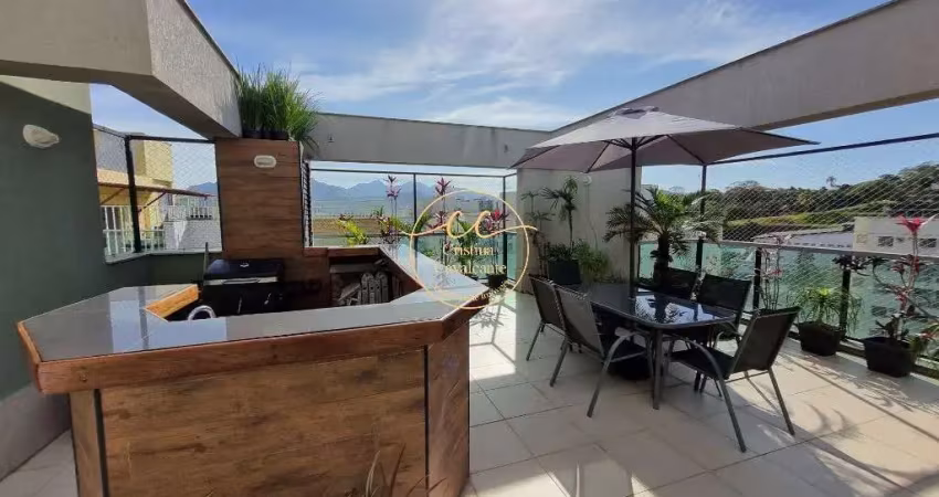 Cobertura de luxo à venda: pechincha/scenarium, 4 quartos, 2 suítes, 167 m², varanda gourmet e terraço exclusivo