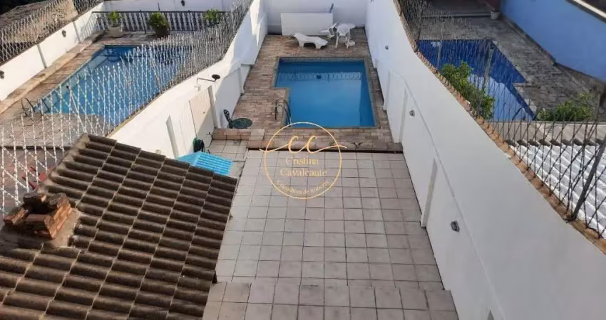 Casa de luxo em condomínio na freguesia/anil-rj: 3 suítes, 380m², piscina e churrasqueira!