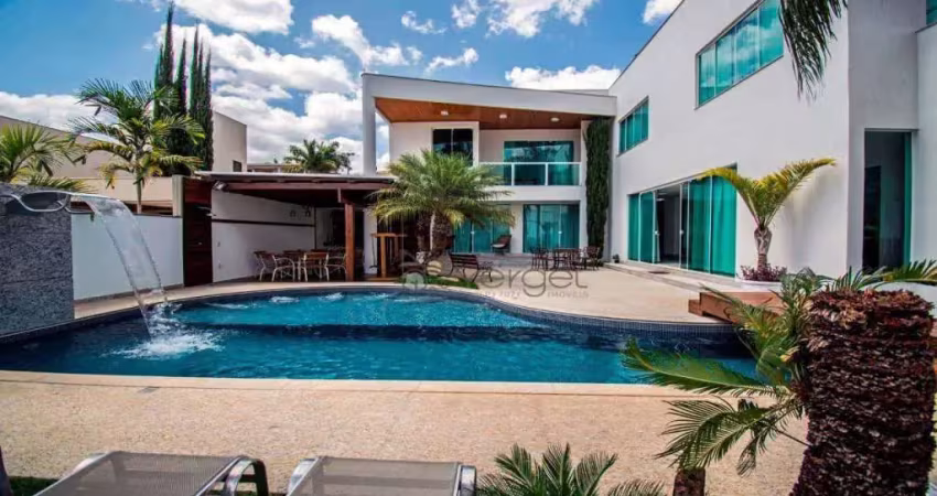 Casa com 4 dormitórios à venda, 398 m² por R$ 3.600.000,00 - Condomínio Pontal da Liberdade - Lagoa Santa/MG