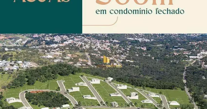 Terreno em condomínio fechado à venda na Rua Abigail Pinto Coelho, 59, Lagoa Mansões, Lagoa Santa
