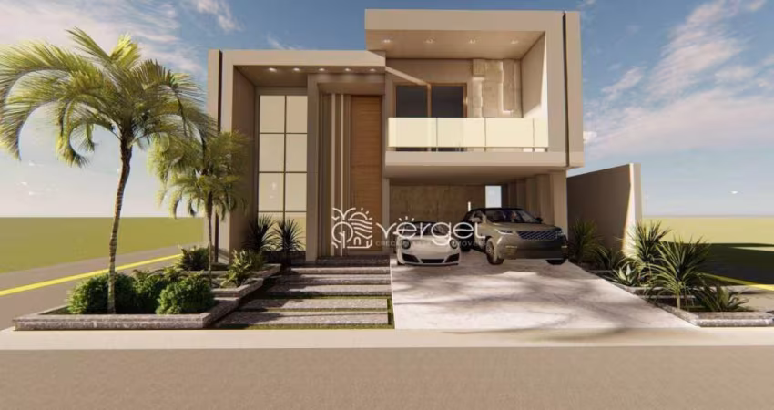Casa com 4 dormitórios à venda, 296 m² por R$ 2.400.000,00 - Condomínio Gran Park Toscana - Vespasiano/MG