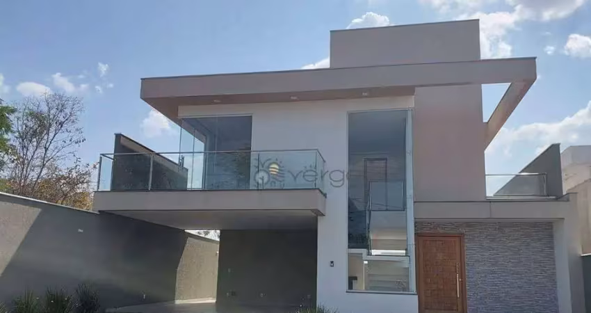 Casa com 3 dormitórios à venda, 140 m² por R$ 1.100.000,00 - Condomínio Trilhas Do Sol - Lagoa Santa/MG