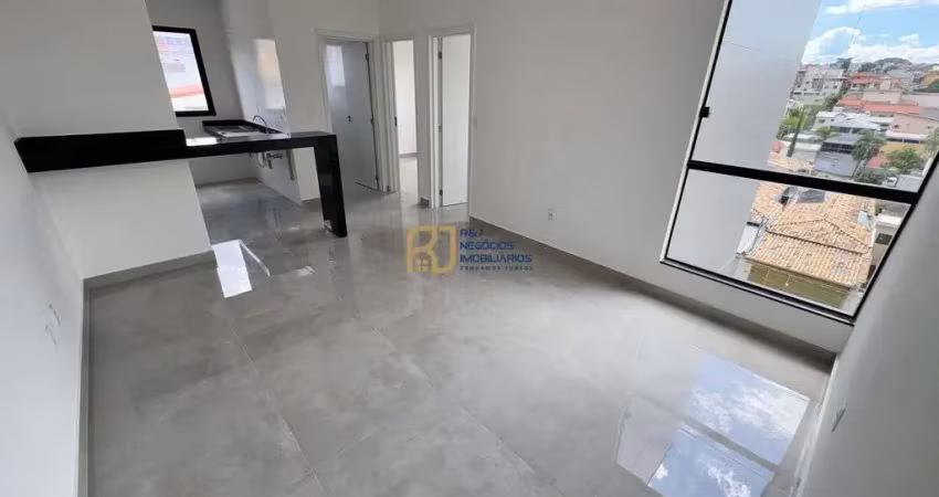 Apartamento à venda - 2 quartos - 1 vaga - elevador - jardins - santa amélia bh