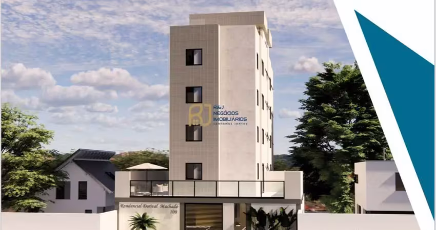 Apartamento à venda - 2 quartos - 1 vaga - 40m² - elevador - santa mônica bh