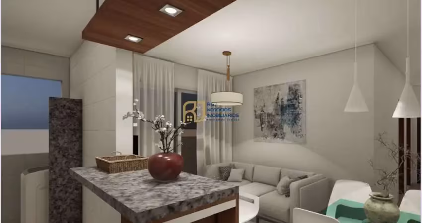 Apartamento à venda - 2 quartos sendo 1 suíte - 2 vagas - lazer - santa mônica
