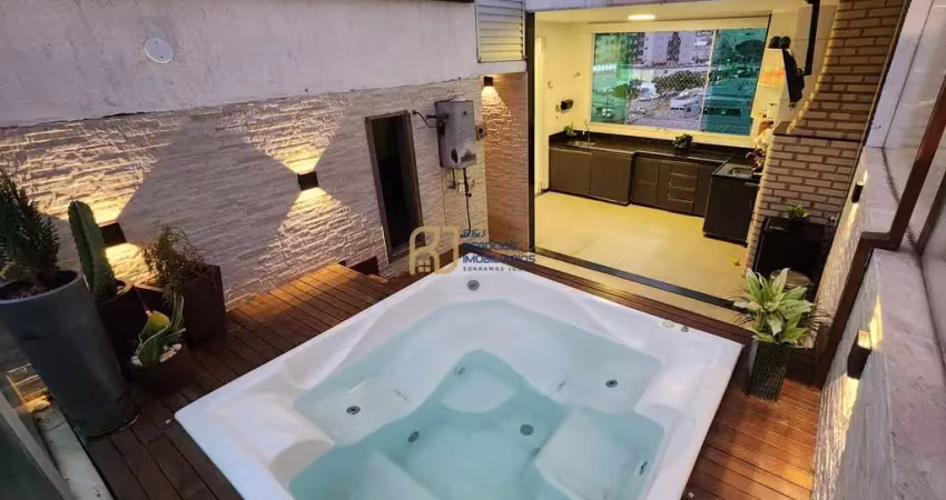 Cobertura à venda - 170m² - 3 quartos 1 suíte - 1 vaga - dona clara - pampulha