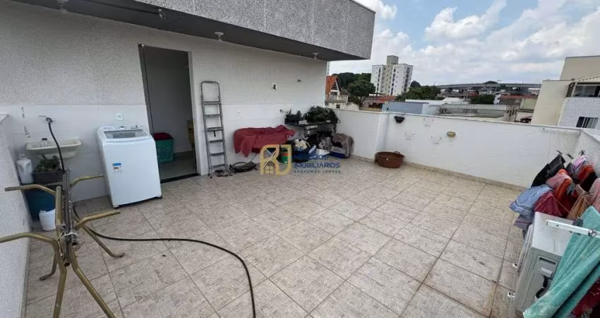 Cobertura - 90m² - 2 quartos - 1 vaga - vista panorâmica - guarani bh
