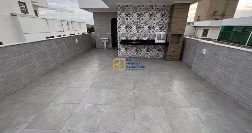 Cobertura à venda - 5 quartos sendo 1 suíte - 2 vagas - bairro heliópolis