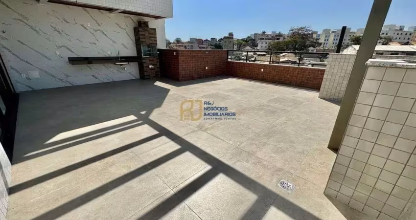Cobertura linear à venda - 3 quartos sendo 1 suíte - 3 vagas - bairro itapoã