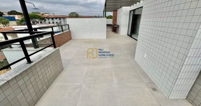 Cobertura top house à venda - 4 quartos sendo 1 suíte - 3 vagas - bairro itapoã