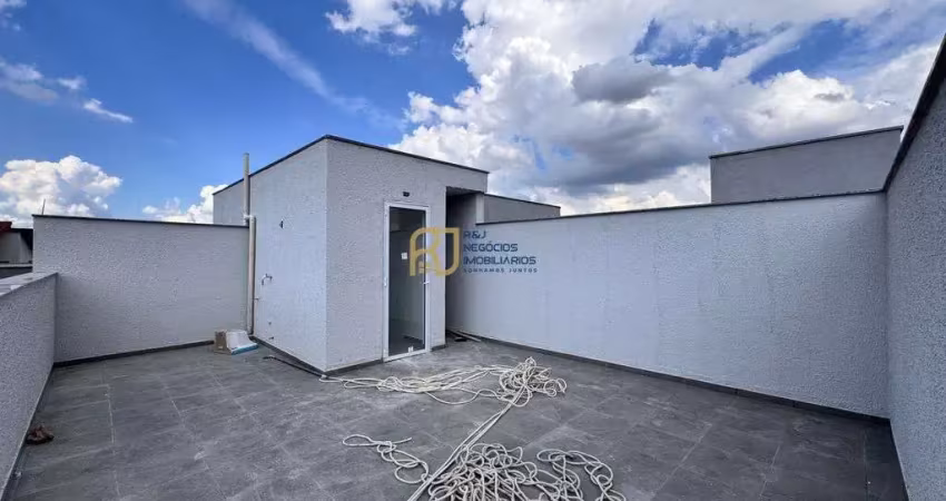 Cobertura à venda - 2 quartos 1 com suíte - 1 vaga pilotis - jardim atlântico bh