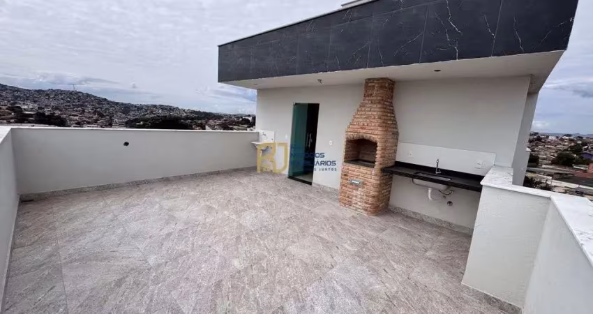 Cobertura à venda - 2 quartos - 1 vaga - 2 banheiros - piratininga - venda nova