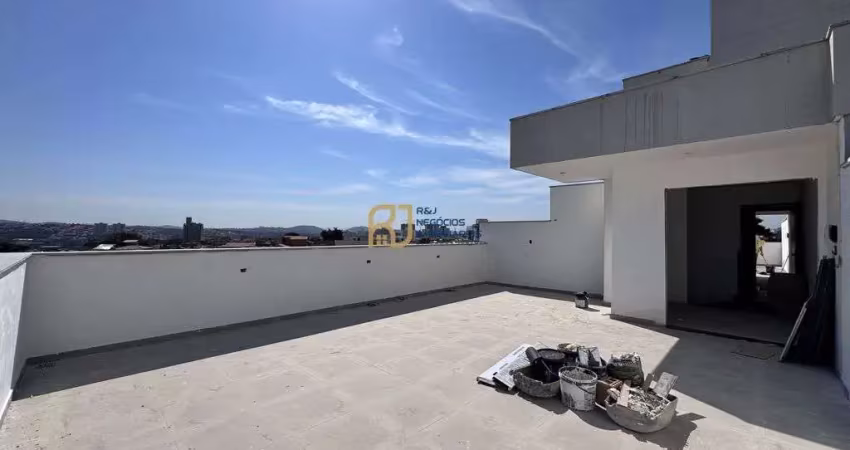 Cobertura à venda - 3 quartos 1 com suíte - 2 vagas - elevador - planalto bh