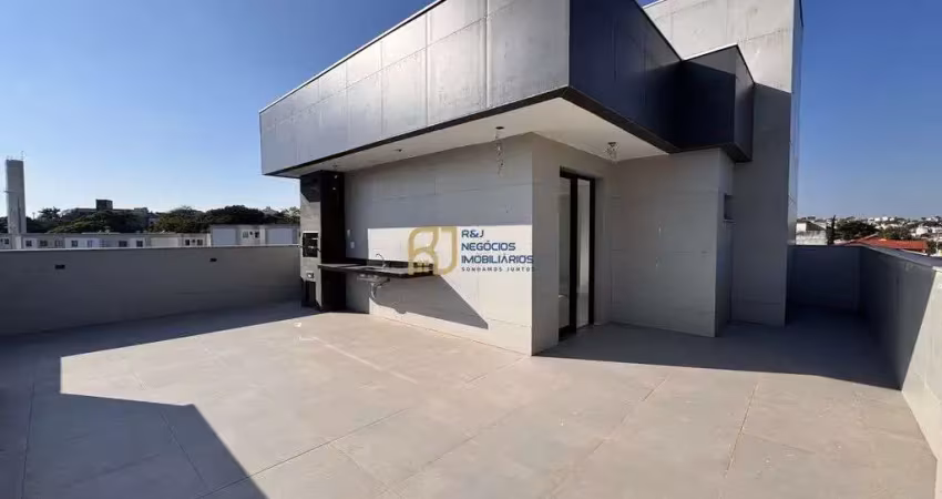 Cobertura à venda - 3 quartos sendo 1 suíte - 4 vagas - 180m² - santa amélia