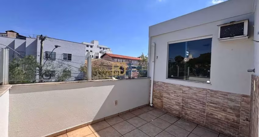 Cobertura à venda - 4 quartos sendo 1 suíte  - 2 salas - 1 vaga - santa amélia