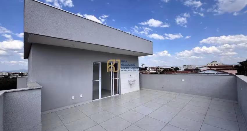Cobertura à venda - 2 quartos amplos - 2 vagas - elevador - santa monica bh