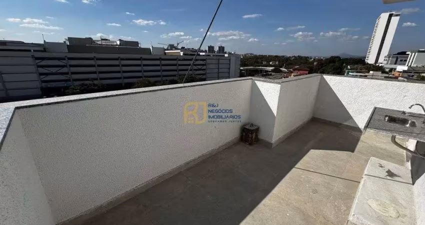Cobertura à venda - 3 quartos sendo 1 suíte - 2 vagas paralelas - vila clóris bh