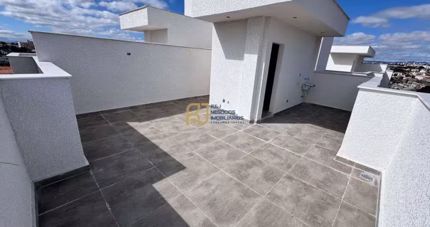 Cobertura à venda - 2 quartos com vista - 2 vagas - elevador - jardim leblon bh