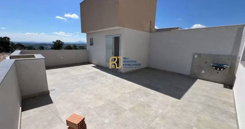 Cobertura à venda - 2 quartos sendo 1 suíte - 1 vaga - bairro célvia -vespasiano
