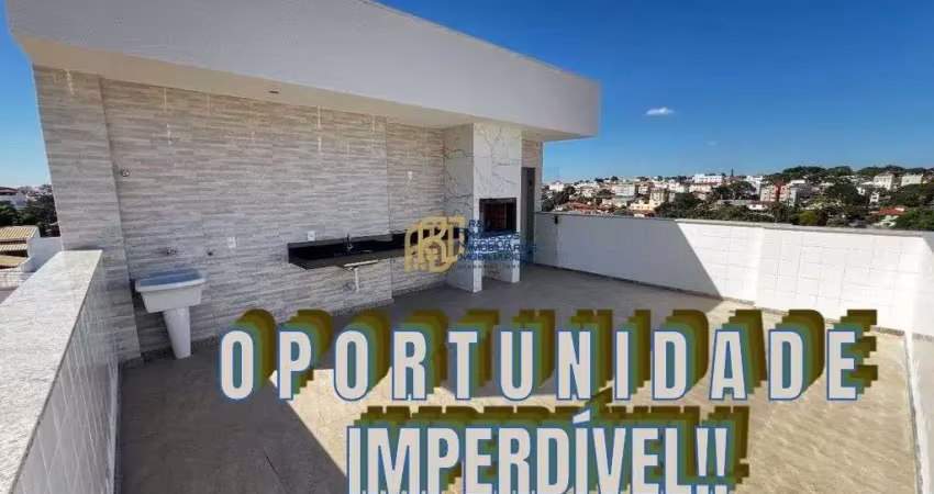 Cobertura à venda - 4 quartos sendo 2 suítes - 2 vagas - bairro santa amélia