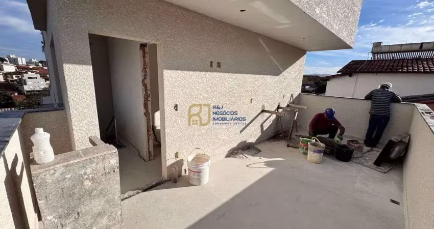 Cobertura à venda - 3 quartos sendo 2 suítes - 1 vaga - 87m² - santa branca