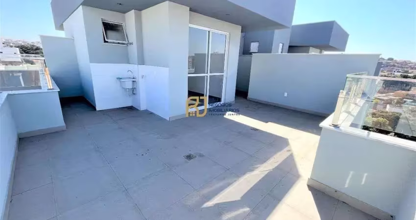 Cobertura à venda - 2 quartos sendo 1 suíte - 2 vagas - bairro santa mônica