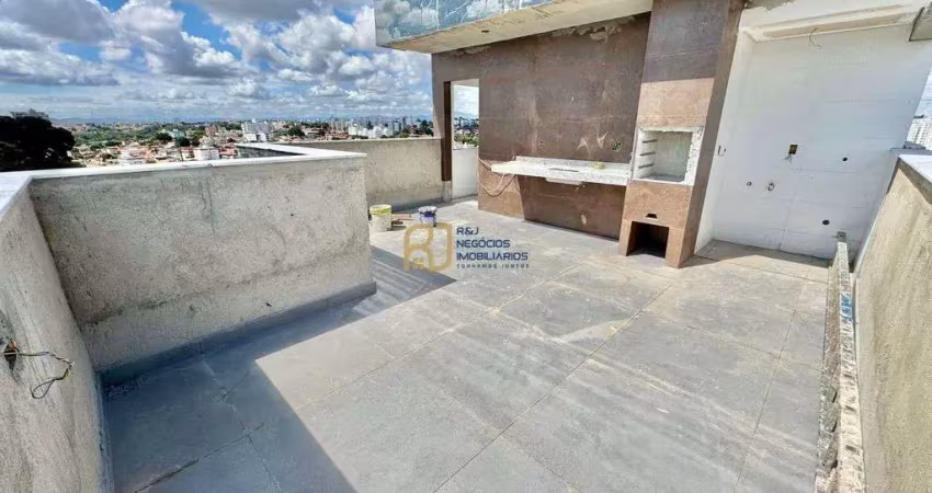 Cobertura à venda - 3 quartos sendo 2 suítes - 1 vaga pilotis - santa mônica bh