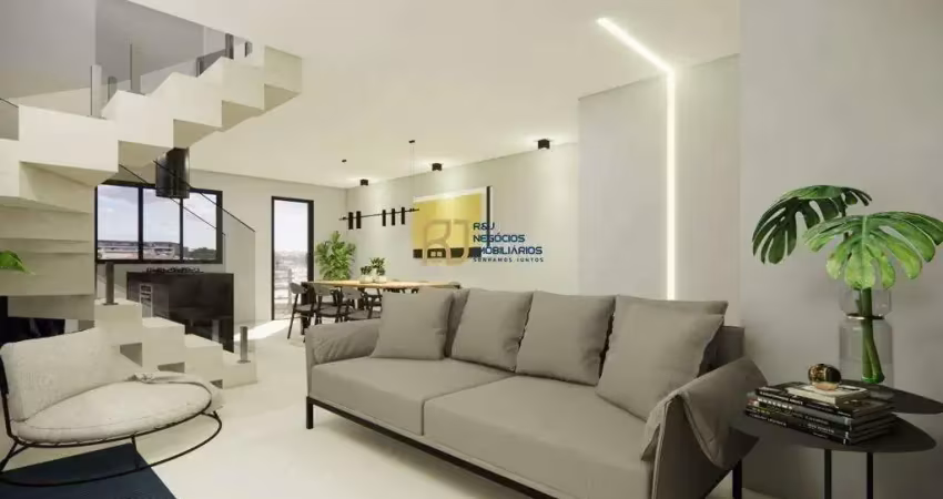 Casa geminada à venda - 3 quartos sendo 1 suíte - 1 vaga - bairro santa amélia