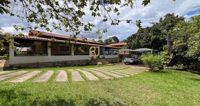 Casa no condomínio quinta dos ipês - lote 5.000m² - 5 quartos - são josé da lapa