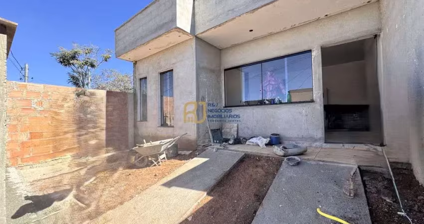 Casa linear - 3 quartos 1 com suíte - 1 vaga - belo vale - são josé da lapa mg