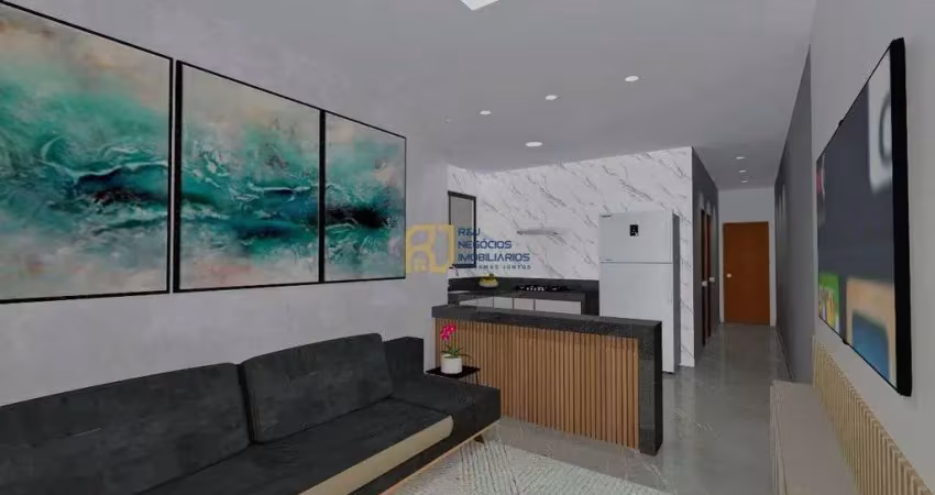 Casa linear - 2 quartos amplos - 1 vaga - belo vale - são josé da lapa mg