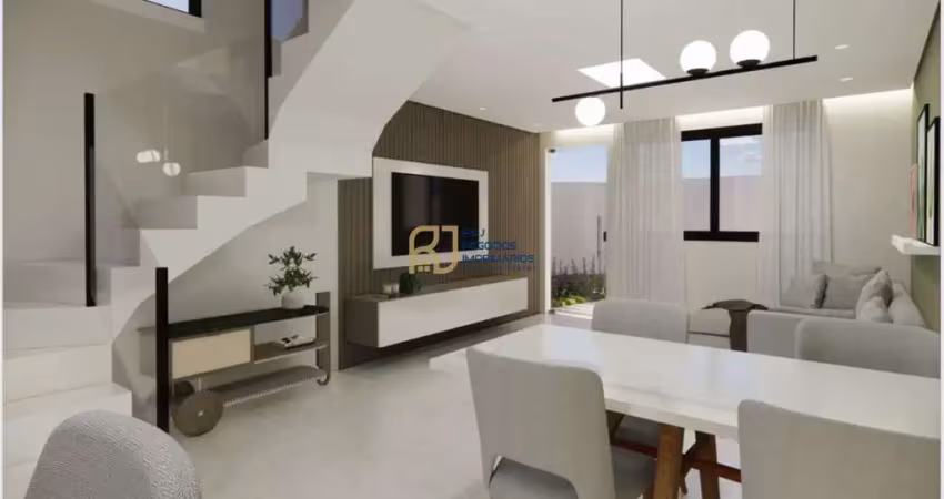 Casa geminada à venda - 2 suítes - 85m² - 1 vaga - santa amélia - pampulha bh