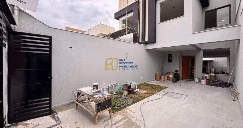 Casa geminada à venda - 3 quartos sendo 1 suíte - 2 vagas - 202m² - santa amélia