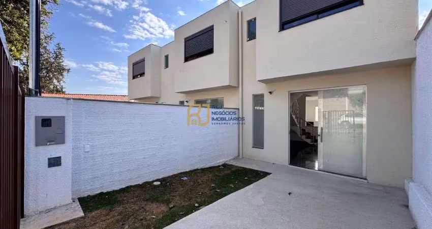 Casa geminada à venda - 130m² - 3 quartos 1 com suíte - 2 vagas - santa branca