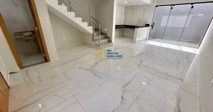 Casa geminada à venda - 3 quartos sendo 1 suíte - 2 vagas - bairro santa mônica