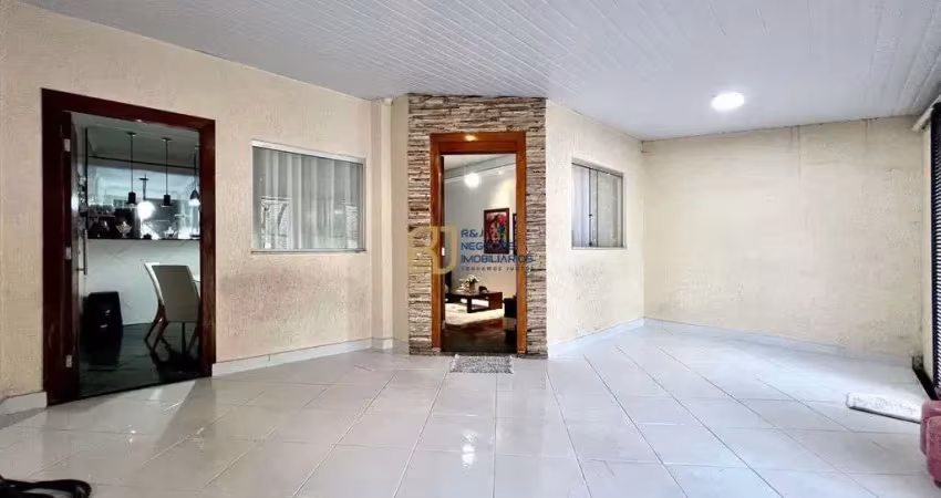 Casa linear à venda - 3 quartos - suíte - 2 vagas - mezanino - são joão batista