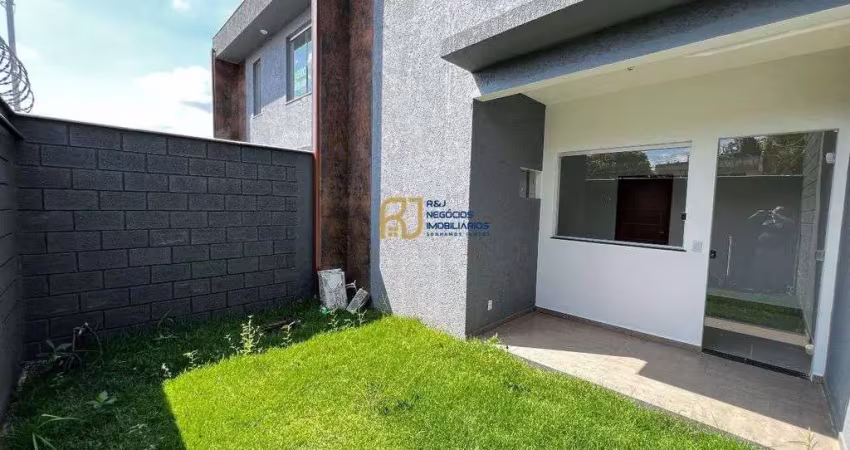 Casa geminada à venda - 3 quartos sendo 2 suítes - 1 vaga - são josé da lapa mg