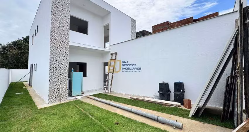 Casa geminada à venda - 3 quartos 1 com suíte - 2 vagas - sala ampla - gávea ii