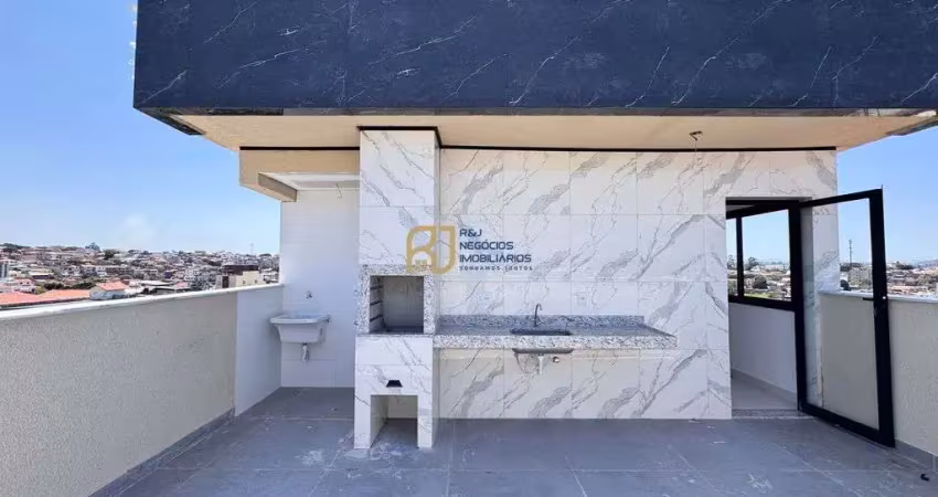 Cobertura à venda - 4 quartos sendo 2 suítes - 1 vaga pilotis - santa mônica bh