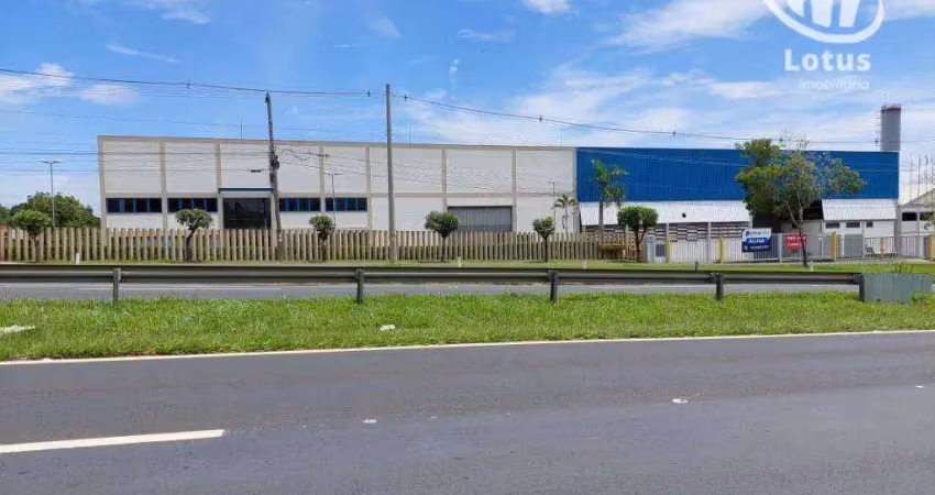 Galpão, 6248 m² - venda por r$ 14.000.000,00 ou aluguel por r$ 156.200,00/mês - jardim manchester (nova veneza) - sumaré/sp