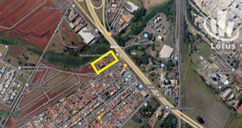 Área comercial à venda, 11970 m² - jardim okinawa - paulínia/sp