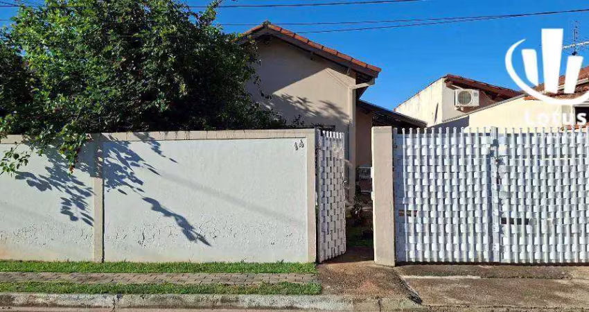 Casa em condomínio com 3 dormitórios à venda, 70 m² - jardim santo antônio - jaguariúna/sp