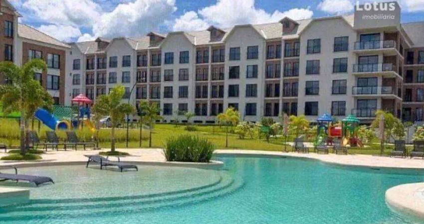 Flat com 1 dormitório à venda, 43 m² - jardim holanda - holambra/sp
