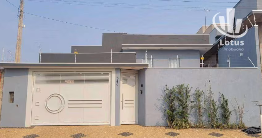 Casa com 3 dormitórios à venda, 144 m² por R$ 750.000,00 - Vila Primavera - Jaguariúna/SP